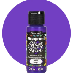 Deco Art Stained glass paint, Purple