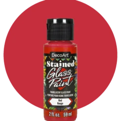 Deco Art Stained glass paint, Red
