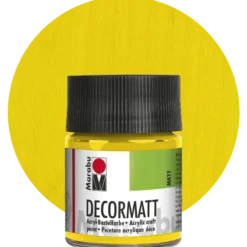 Decormatt, gul