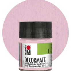 Decormatt, ljusrosa