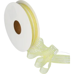 Dekorband Stripy, Gul
