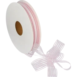Dekorband Stripy, Rosa
