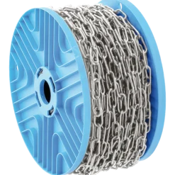 Dekorkedja 20x10 mm, förnicklad