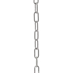 Dekorkedja 20x10 mm, förnicklad