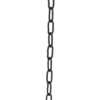 Dekorkedja 21x9 mm 2,5 m, svartförzinkad