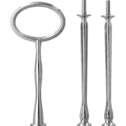 3-dels Kakfatshandtag, silver