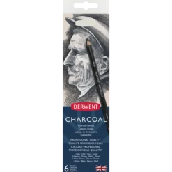 Derwent Charcoal pennor 6-p