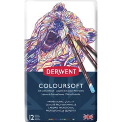 Derwent Coloursoft 12 st