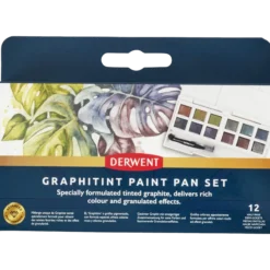 Derwent Graphitint Paint Pan, 12 st