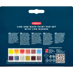 Derwent Line&Wash Paint P, 12 st