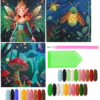 Diamond Art kort 3-pack, fairies and fantasy