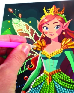 Diamond Art kort 3-pack, fairies and fantasy