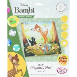 Diamond Painting Kit Bambi & Friends