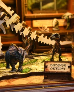 DIY Book Nook Fossil museum