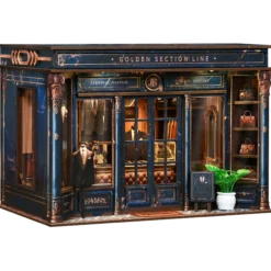 DIY Book Nook Golden selection