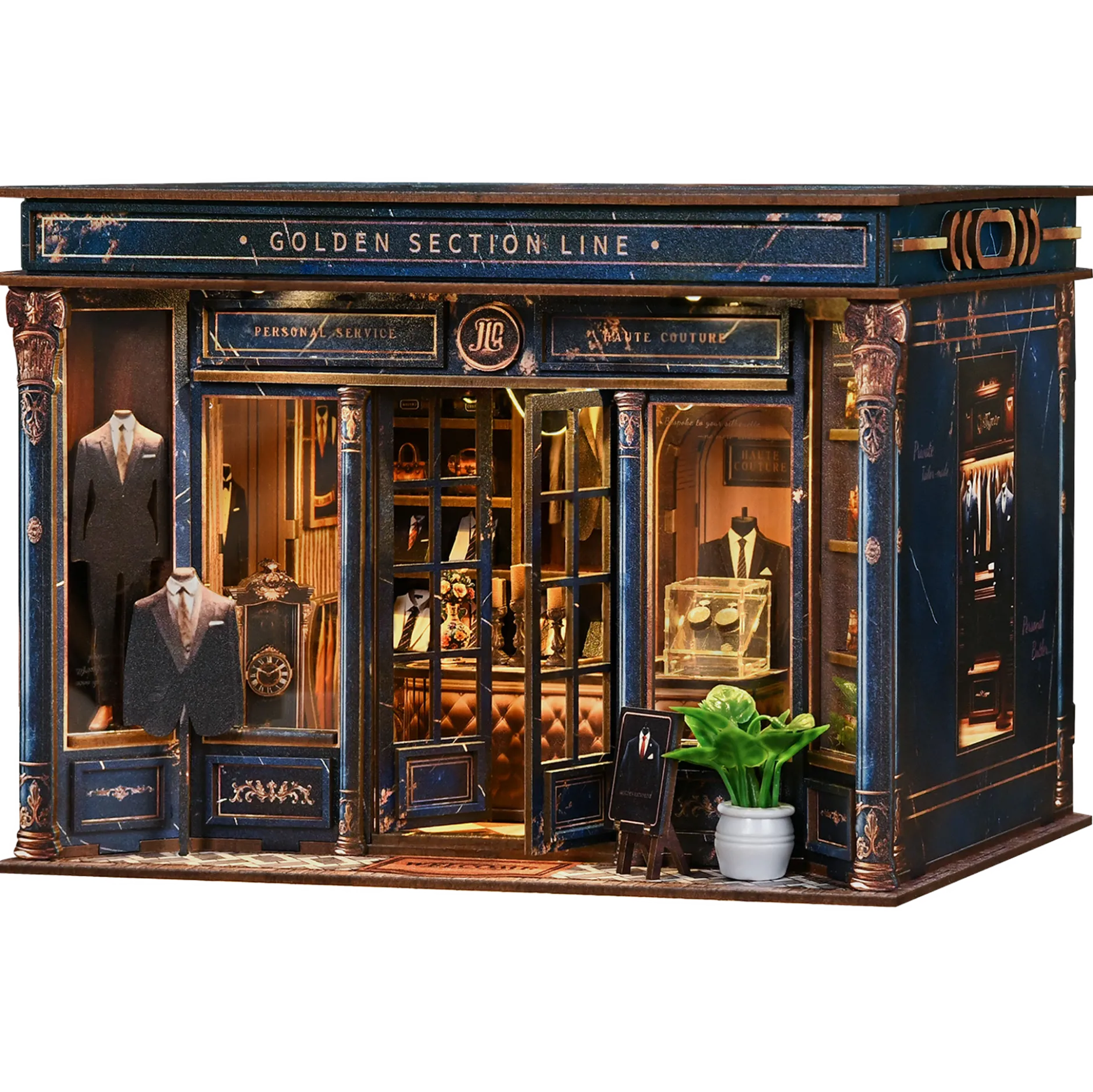 DIY Book Nook Golden selection