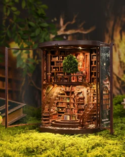 DIY Book Nook Library