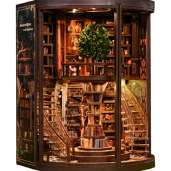 DIY Book Nook Library