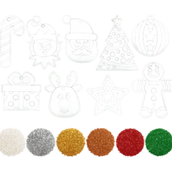 DIY Glitterstickers
