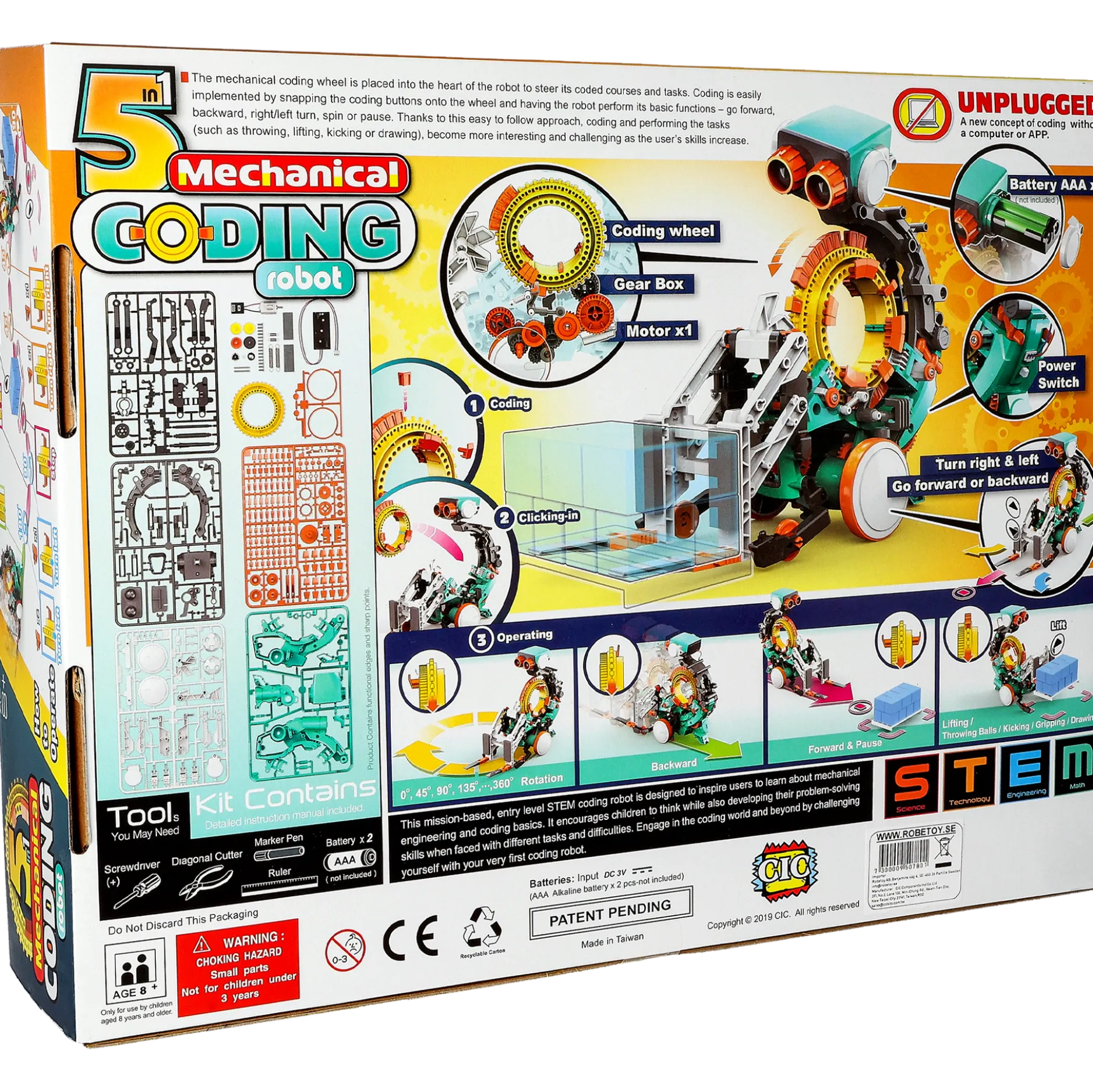 DIY Robot mechanich 5i1