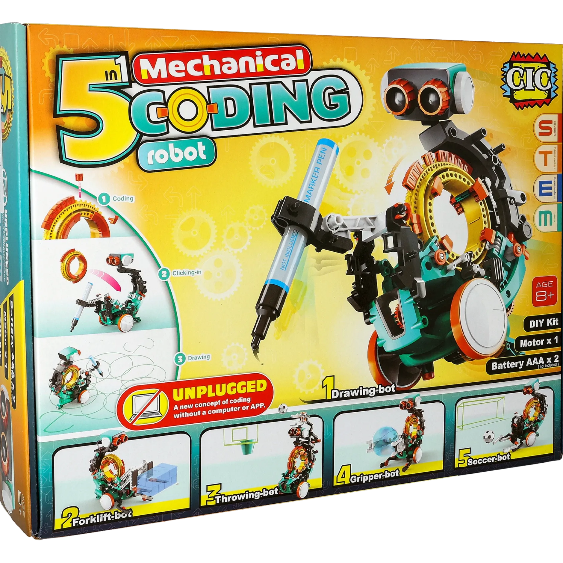 DIY Robot mechanich 5i1