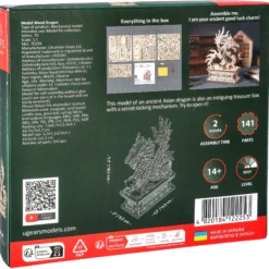 DIY Ugears Wooden Dragon