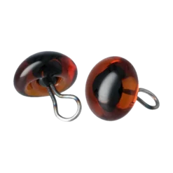 Djurögon 8 mm 5 par, brun