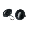 Djurögon 8 mm 5 par, svart