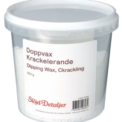 Doppvax Krackelerande