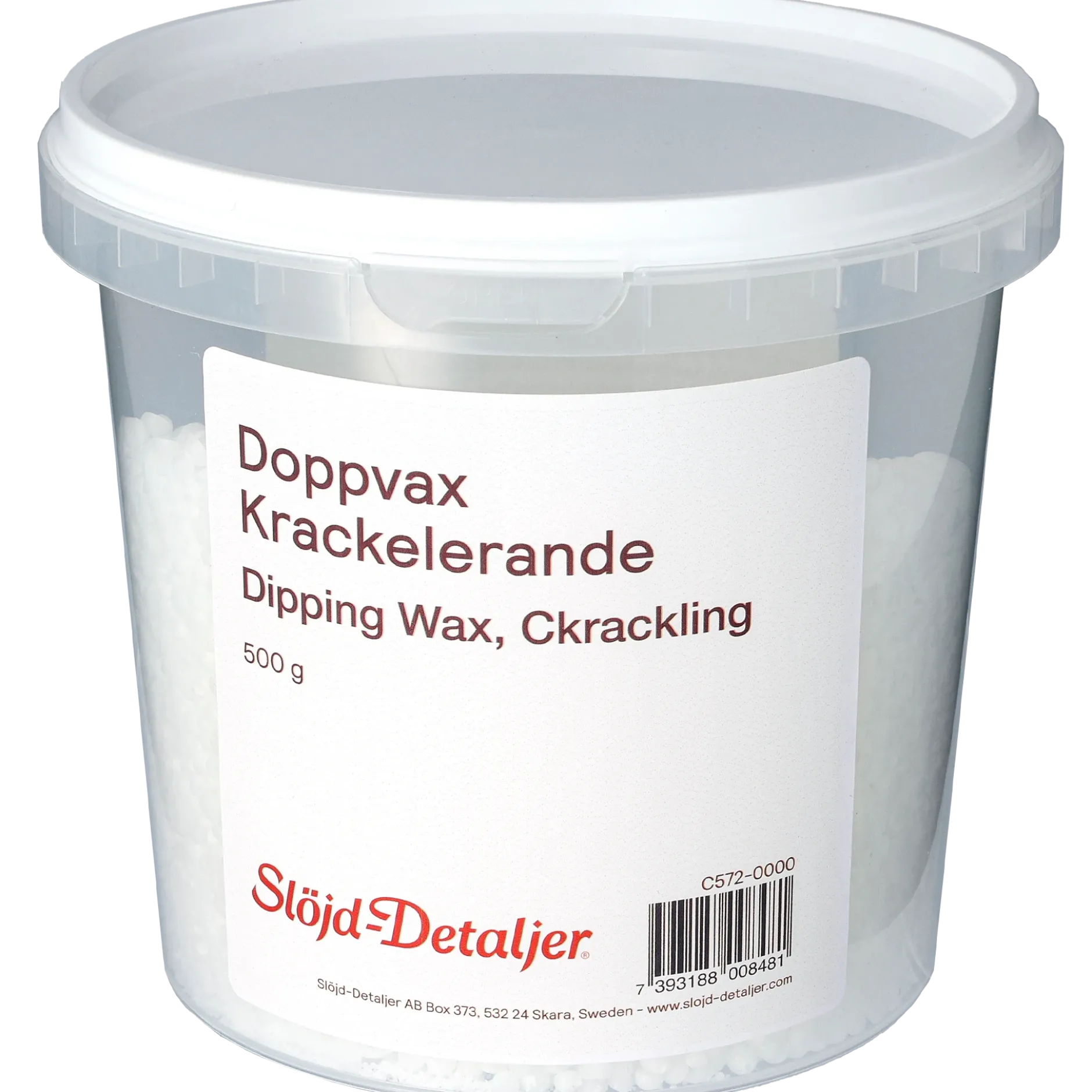 Doppvax Krackelerande