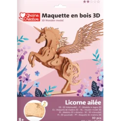 3D pussel, Enhörning