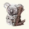 3D pussel, Koala