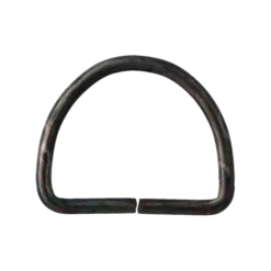 D-ring, svart