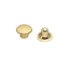 Dubbelnit 7x5 mm50 st, mässing