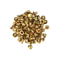 Dubbelnit 7x5 mm50 st, mässing