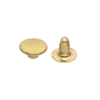 Dubbelnit 10,5x8 mm 50st, mässing