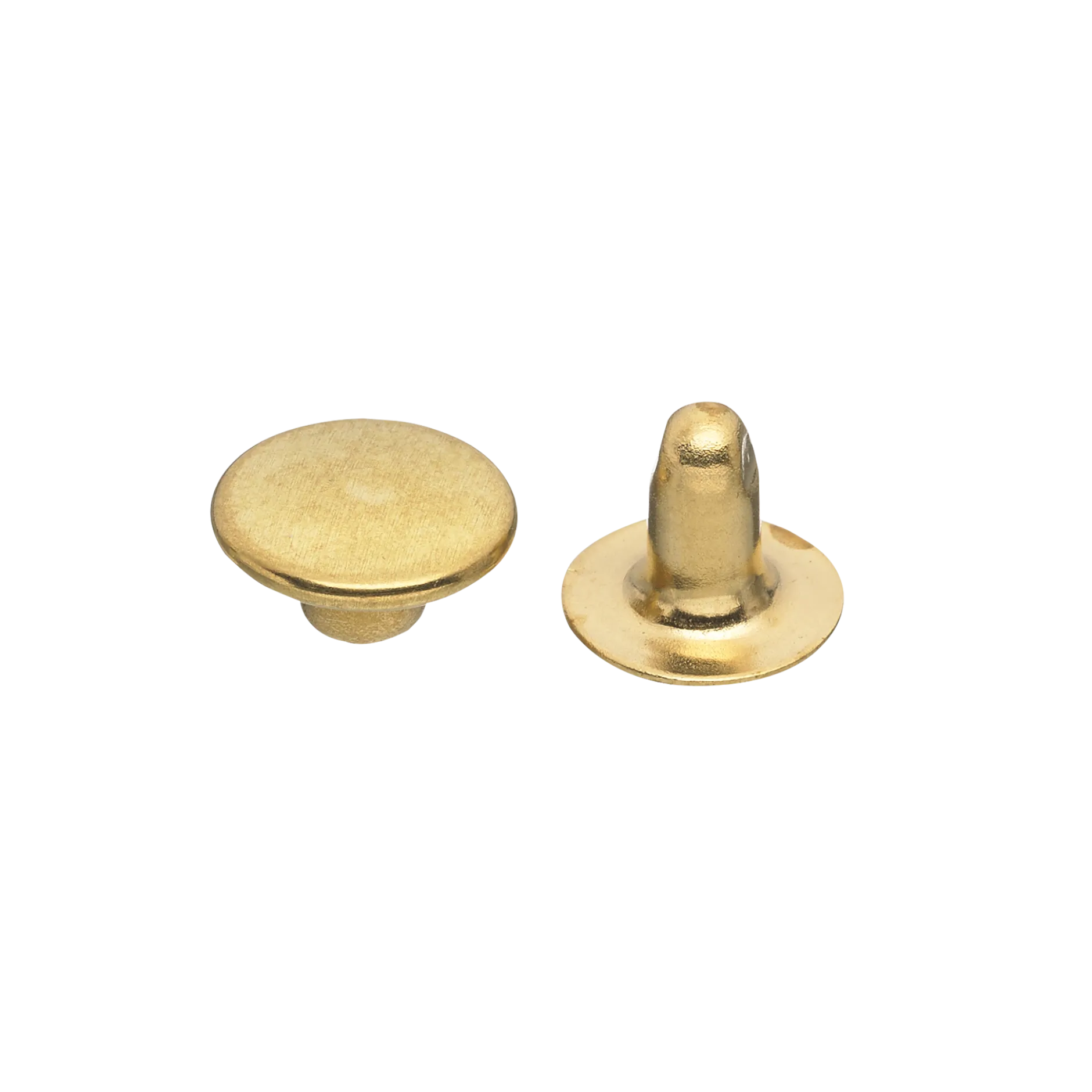 Dubbelnit 10,5x8 mm 50st, mässing
