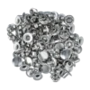 Dubbelnit 10,5x10 mm 50 st, nickelfärgad