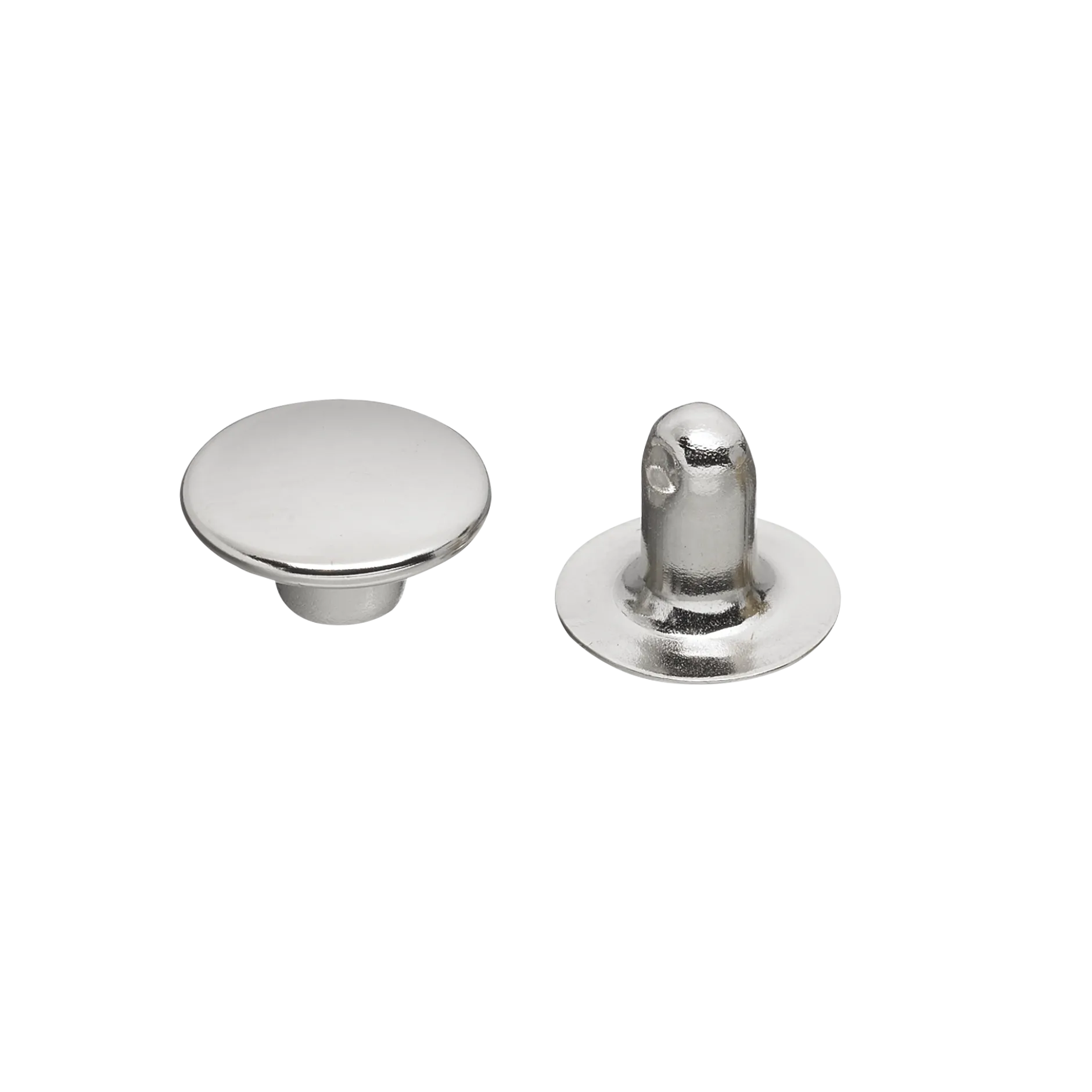 Dubbelnit 10,5x8 mm 50st, nickelfärgad