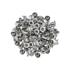 Dubbelnit 7x5 mm50 st, nickelfärgad