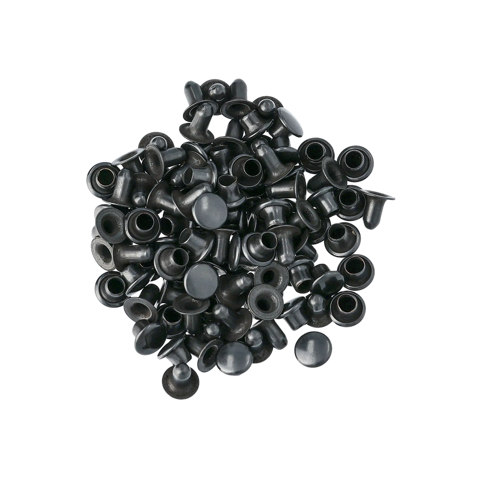 Dubbelnit 7x7 mm50 st, svartoxiderad
