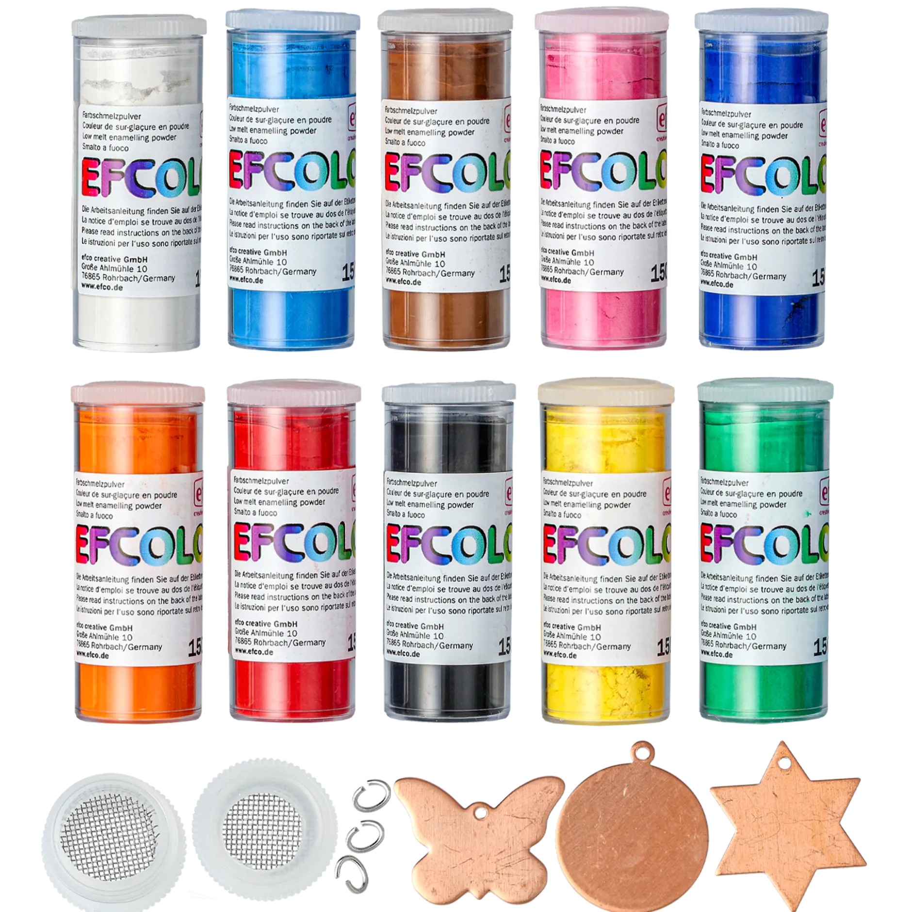 Efcolor smältpulver