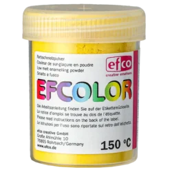 Efcolor smältpulver, citrongul