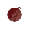 Efcolor smältpulver, mörkröd