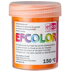 Efcolor smältpulver, orange