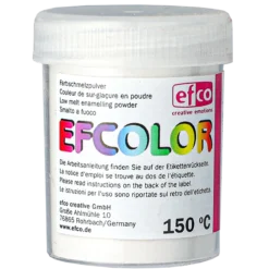 Efcolor smältpulver, vit
