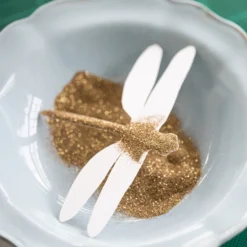 Embossingpulver, glitterguld
