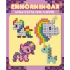 Enhörningar, mönster för pärplattor