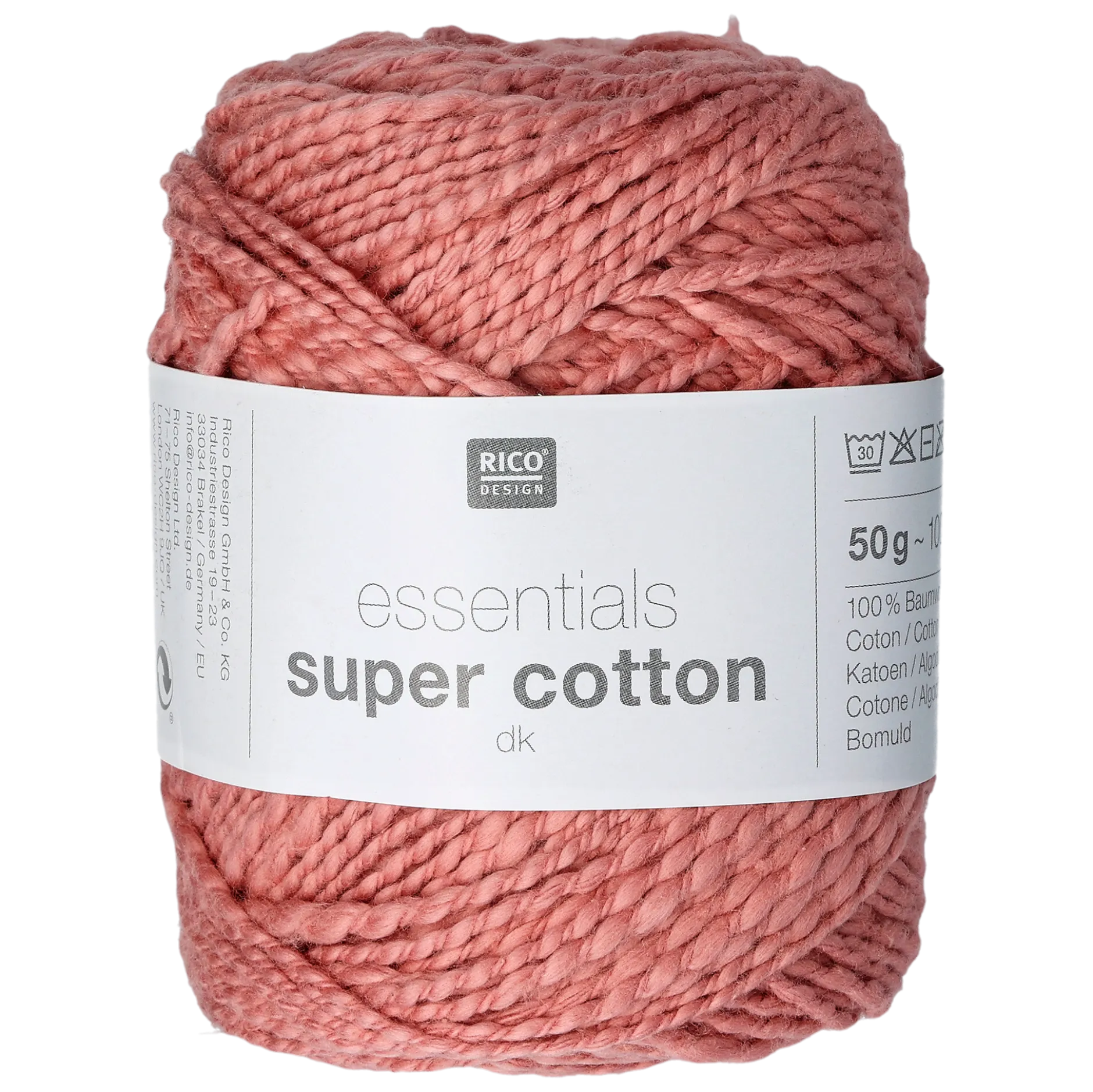 Essentials super cotton dk, terracotta
