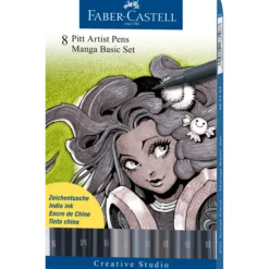 Faber-Castell Pitt Artist Manga Basic Set